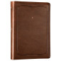 Bíblia The Purpose Book | A21 | Capa Couro Soft Marrom Cruz Bíblia The Purpose Book | A21 | Capa Couro Soft Marrom Cruz
